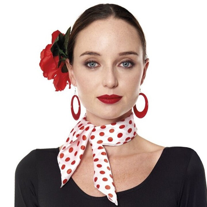 Foulard Flamenco Blanc