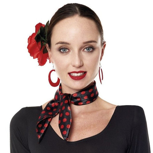 Foulard Flamenco Noir