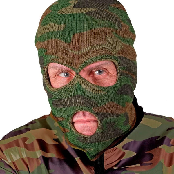 Lot De 2 Cagoules Camouflage - Taille Unique - Polyester - Occasion Très Bon état