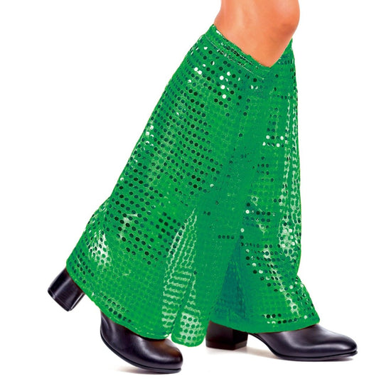 Pattes d’éléphant disco vertes