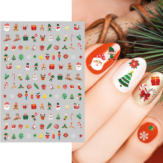 Autocollants pour Ongles de Noël