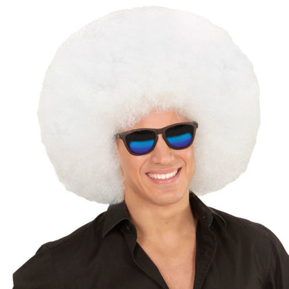 Perruque Afro Super Blanche