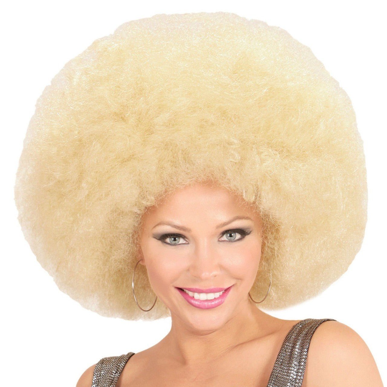 Perruque Afro Super Blonde