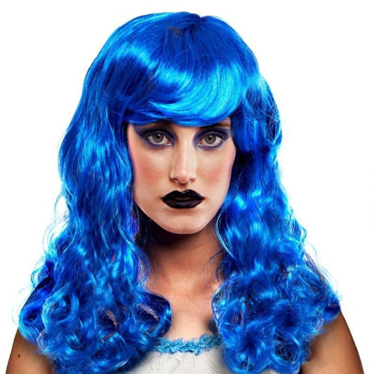 Perruque Bleue Mariée