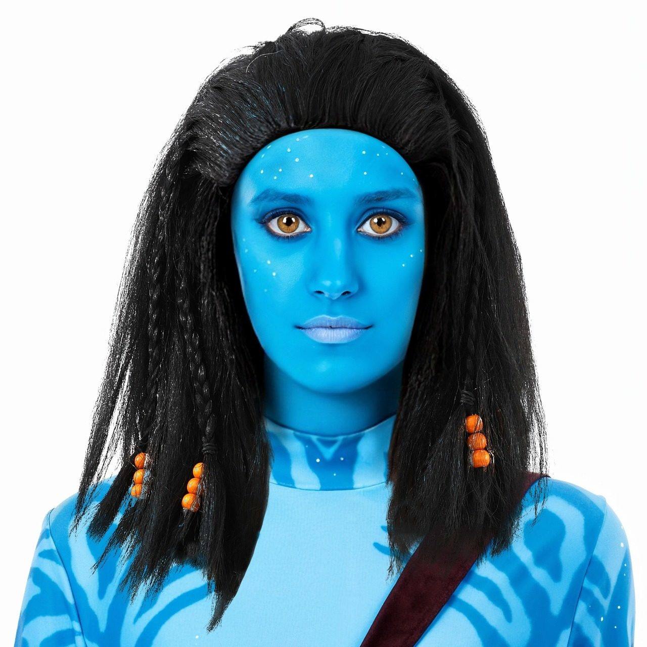 Perruque de Guerrière Avatar