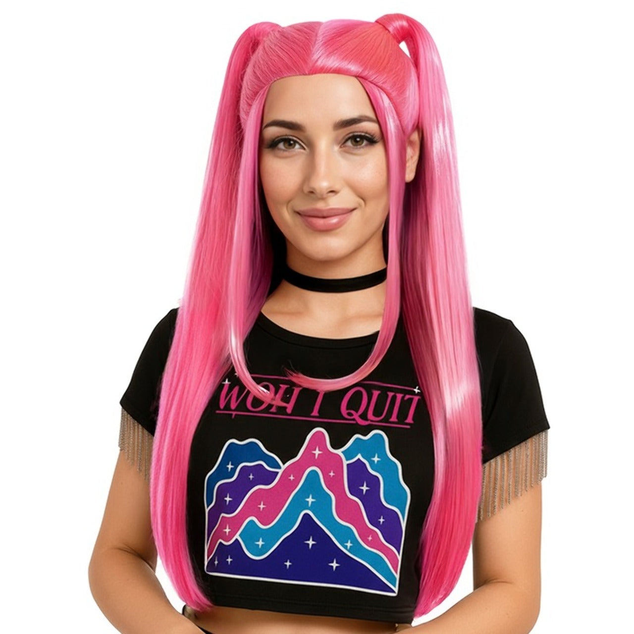 Perruque de Guerrière K-Pop Mira Huntrix