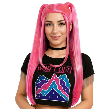 Perruque de Guerrière K-Pop Mira Huntrix
