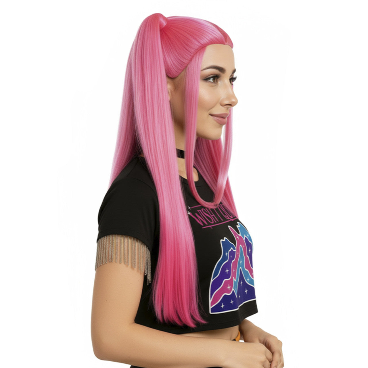 Perruque de Guerrière K-Pop Mira Huntrix