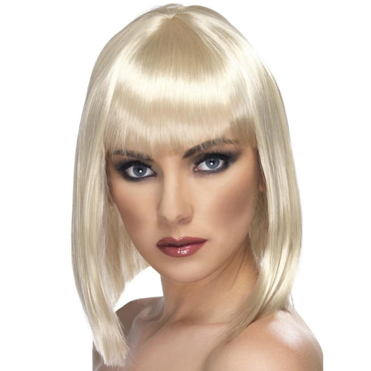Perruque Blonde Courte Deluxe