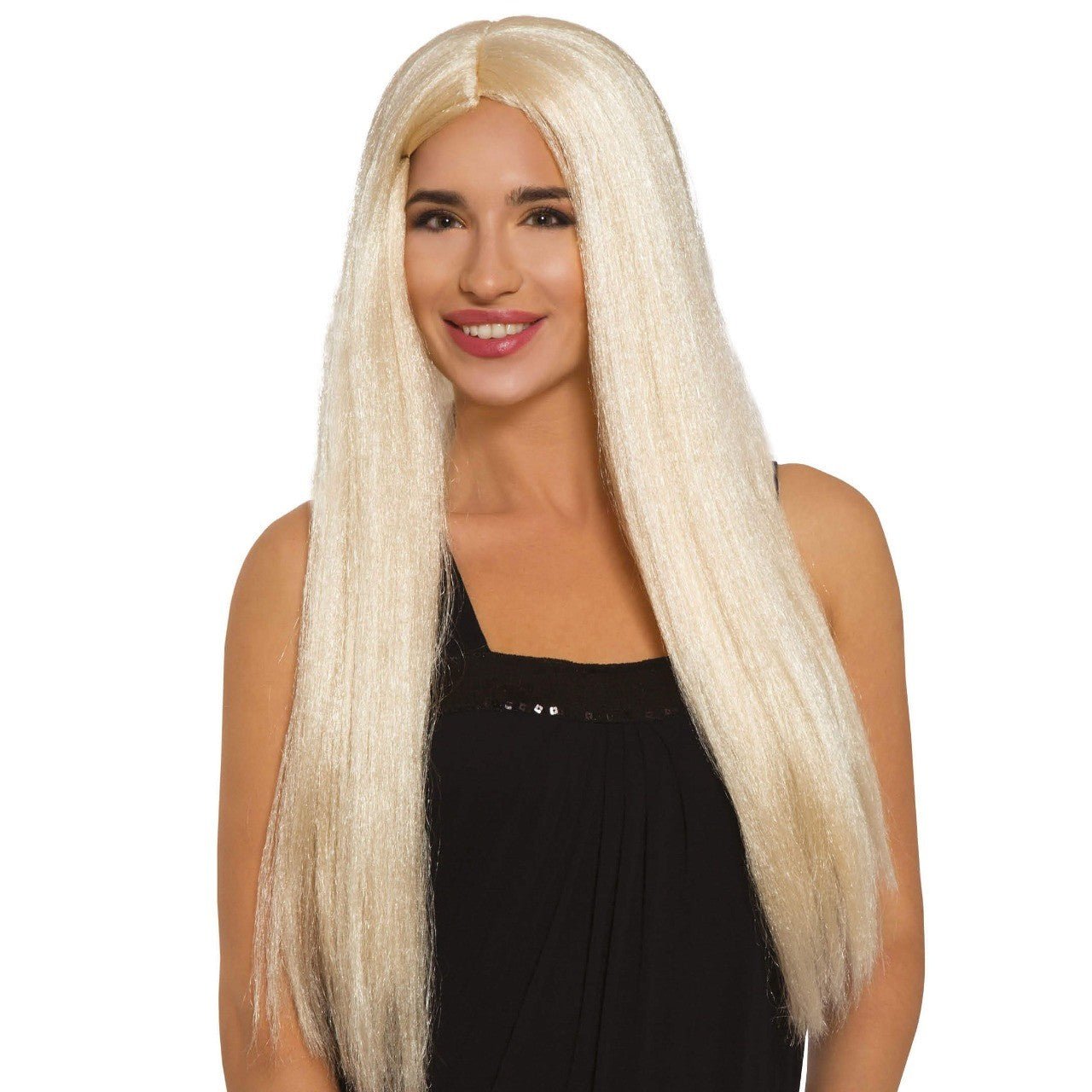 Perruque Blonde Longue Lisse