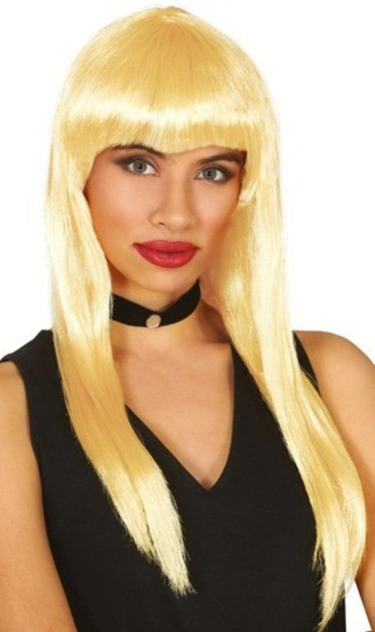 Perruque Blonde Cheveux Longue Eco