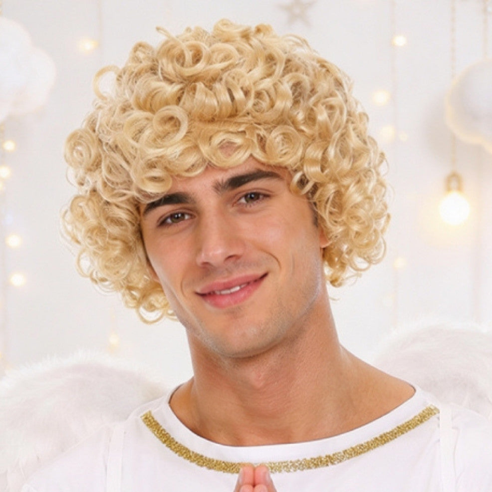 Perruque Blonde Bouclée Ange
