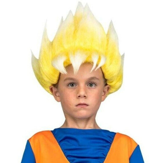 Perruque Sayan Goku pour enfants