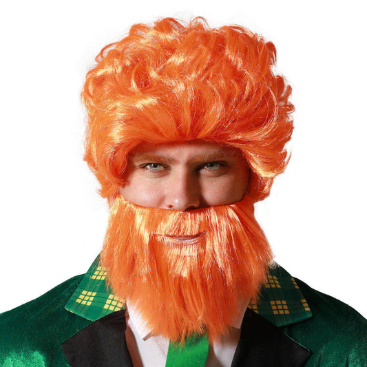Perruque et Barbe Rousse