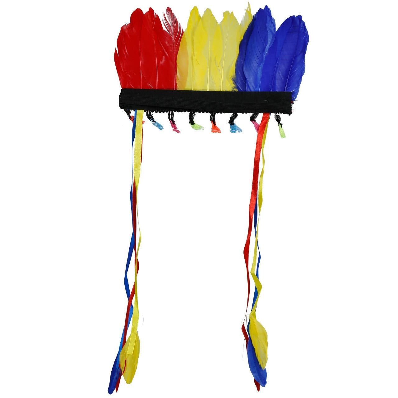 Coiffe d’Indien à Plumes Colorées