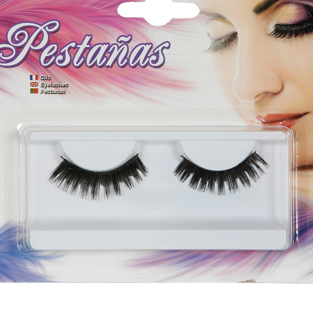 Longs cils noirs