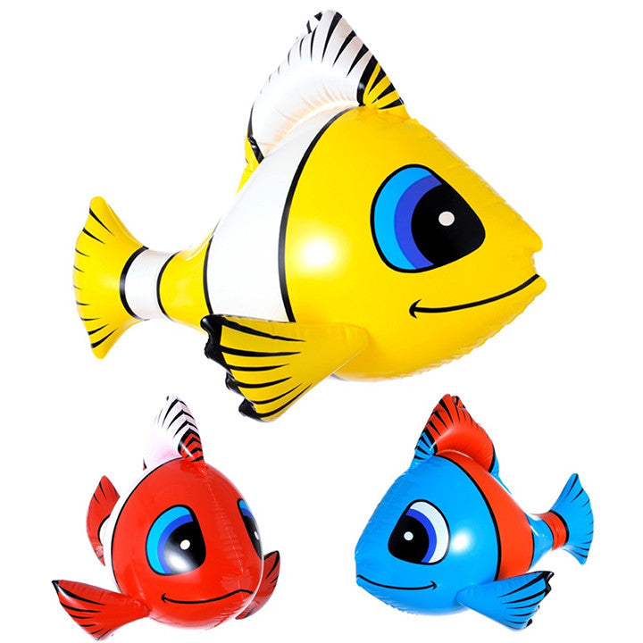 Poisson gonflable (couleurs assorties)