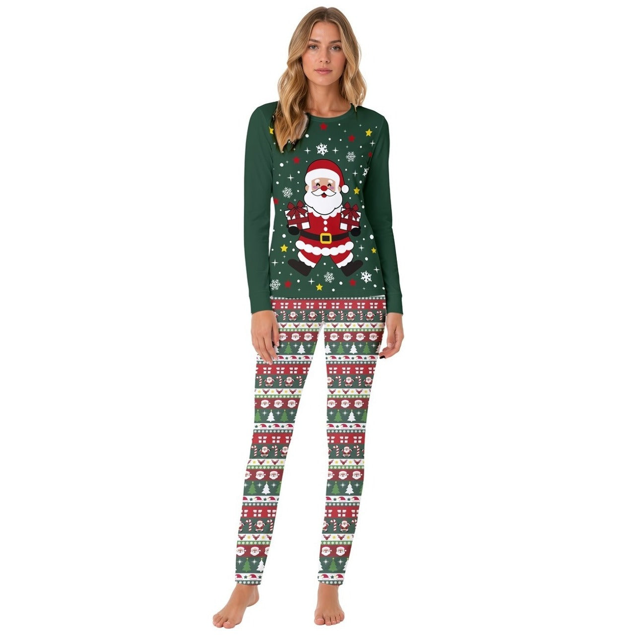 Pyjama de Père Noël pour femme