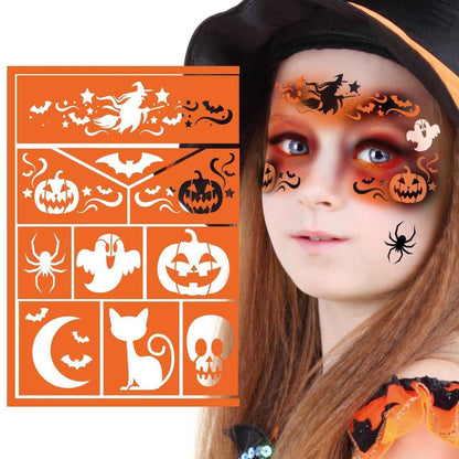 Pochoir Maquillage Sorcière enfant