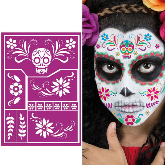 Pochoir de Maquillage Catrina pour enfants