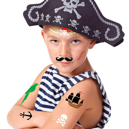 Pochoir Maquillage Pirate enfant