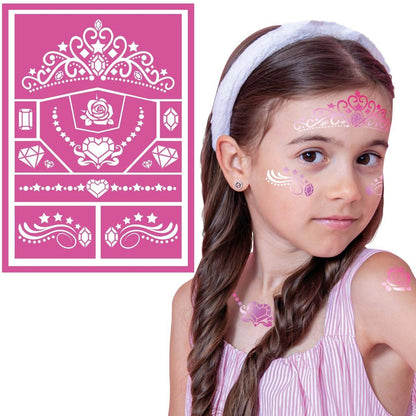 Pochoir Maquillage Princesse enfant