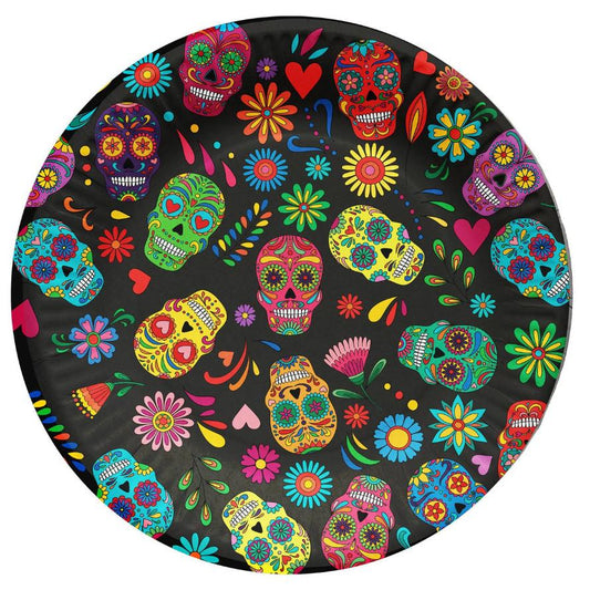 Assiettes de Catrina Crâne