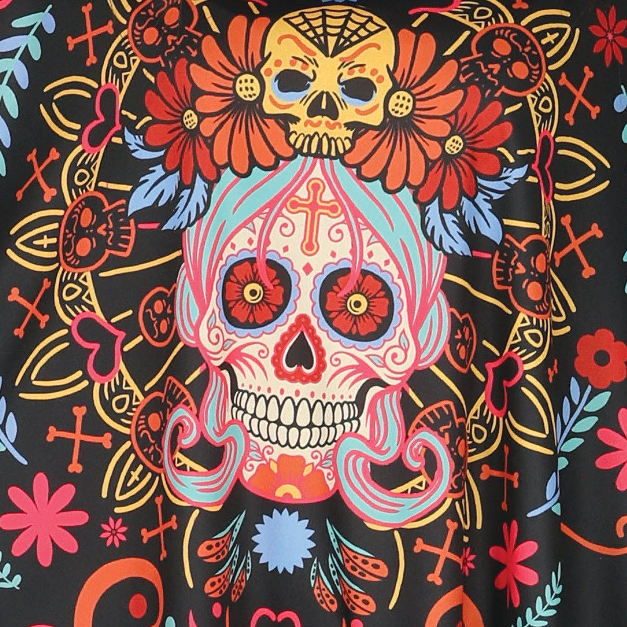 Poncho de Catrina Muerte pour femme