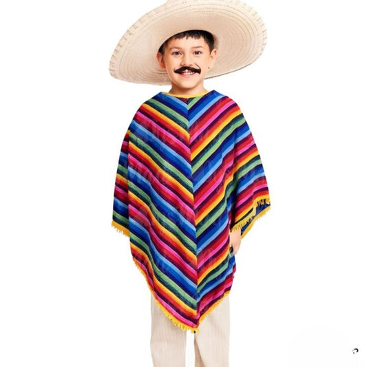 Poncho Mexicain Classique enfant
