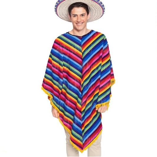 Poncho Mexicain Classique