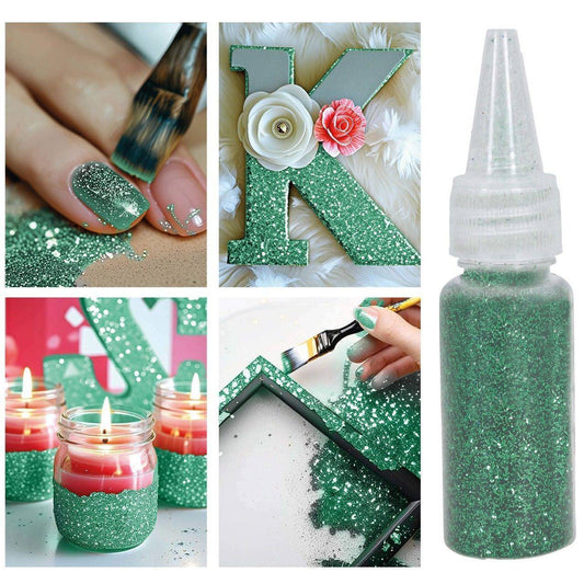 Paillettes Glitter Biodégradables Vertes