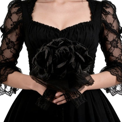 Bouquet de Roses Noires Deluxe
