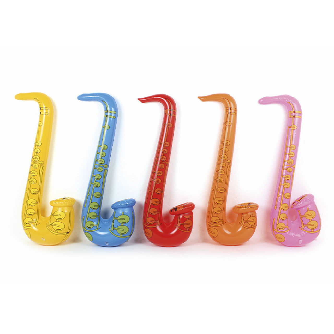 Saxophone gonflable (couleurs assorties)