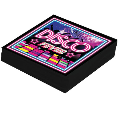 Serviettes Disco Star