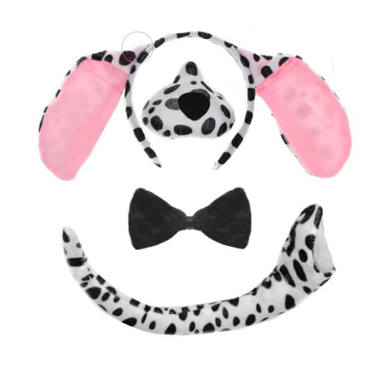 Ensemble nœud papillon dalmatien