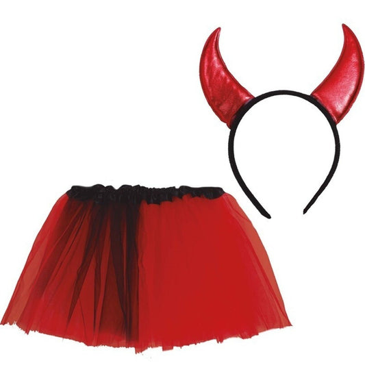 Set Tutu Diable pour Enfants