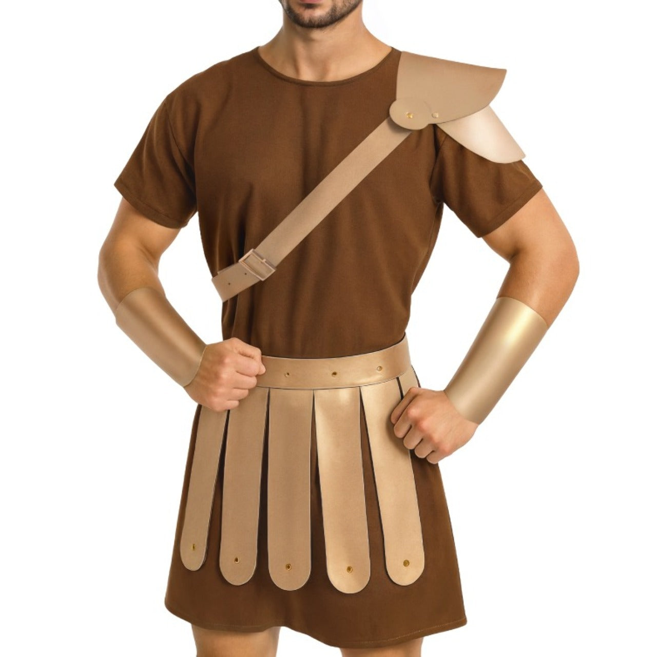 Set Gladiateur Romain Doré