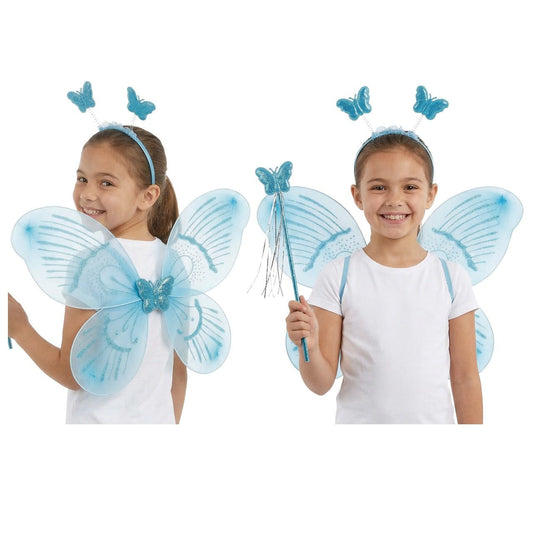 Set de Fée Papillon Bleu