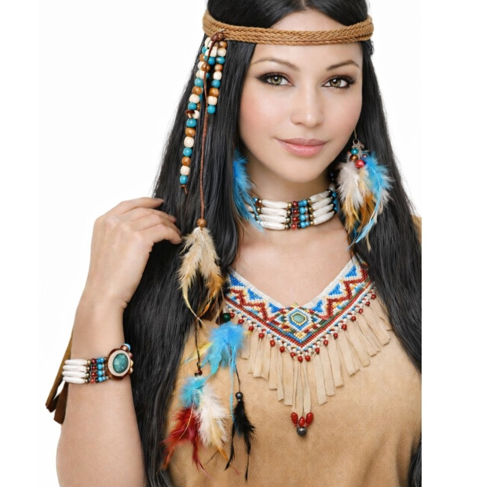 Set d'Indienne Plumes