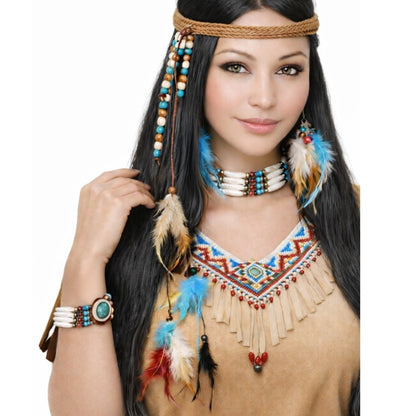 Set d'Indienne Plumes