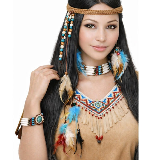 Set d'Indienne Plumes
