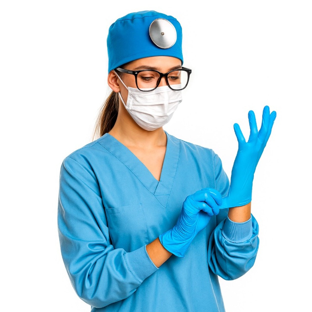 Set de Chirurgien Médecin Bleu