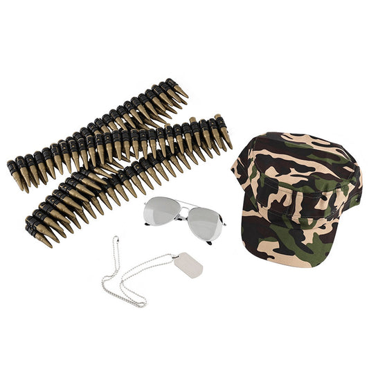 Set Militaire Camouflage Vert