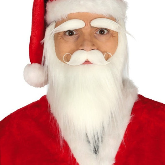 Set de Cheveux Blancs Père Noël