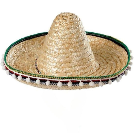 Chapeau Mexicain en Paille pour Enfant