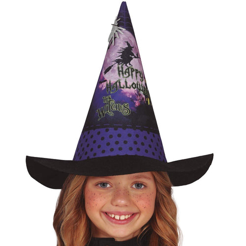 Chapeaux de Sorcière pour Fête d'Halloween, Accessoire Halloween pour Filles Garçons, Chapeau de Sorcière noir pliable, Déguisement de Sorcier pour fête costumée, Halloween, les réunions de famille Chapeaux de Sorcière pour Fête d'Halloween, Accessoire Halloween pour Filles Garçons, Chapeau de Sorcière noir pliable, Déguisement de Sorcier pour fête costumée, Halloween, les réunions de famille