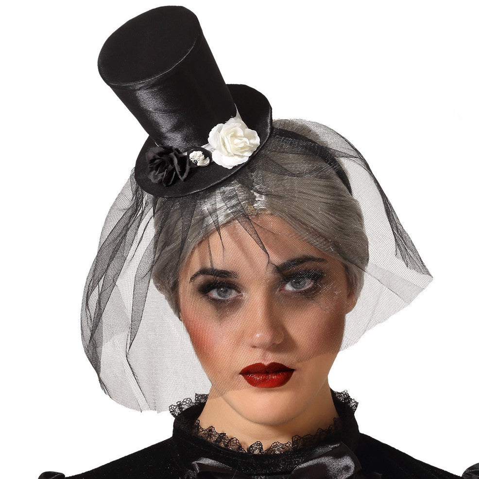 Chapeau Chic de Mariée Fantôme