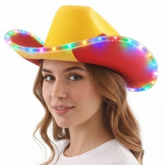 Chapeau Cowboy d'Espagne Lumineux