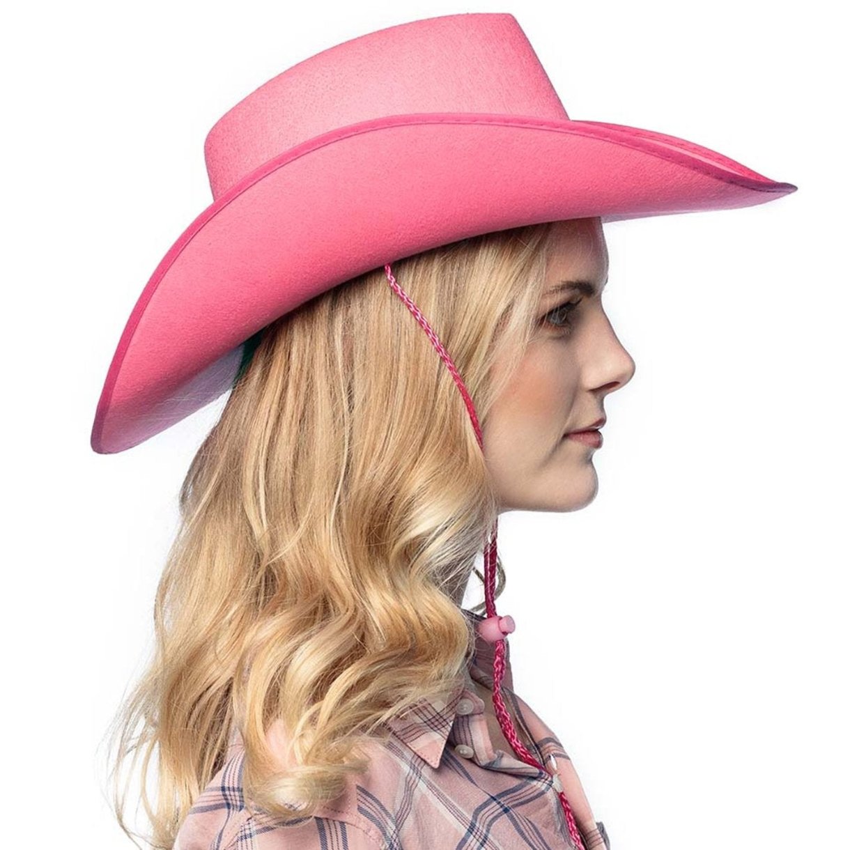 Chapeau de cowgirl fuchsia