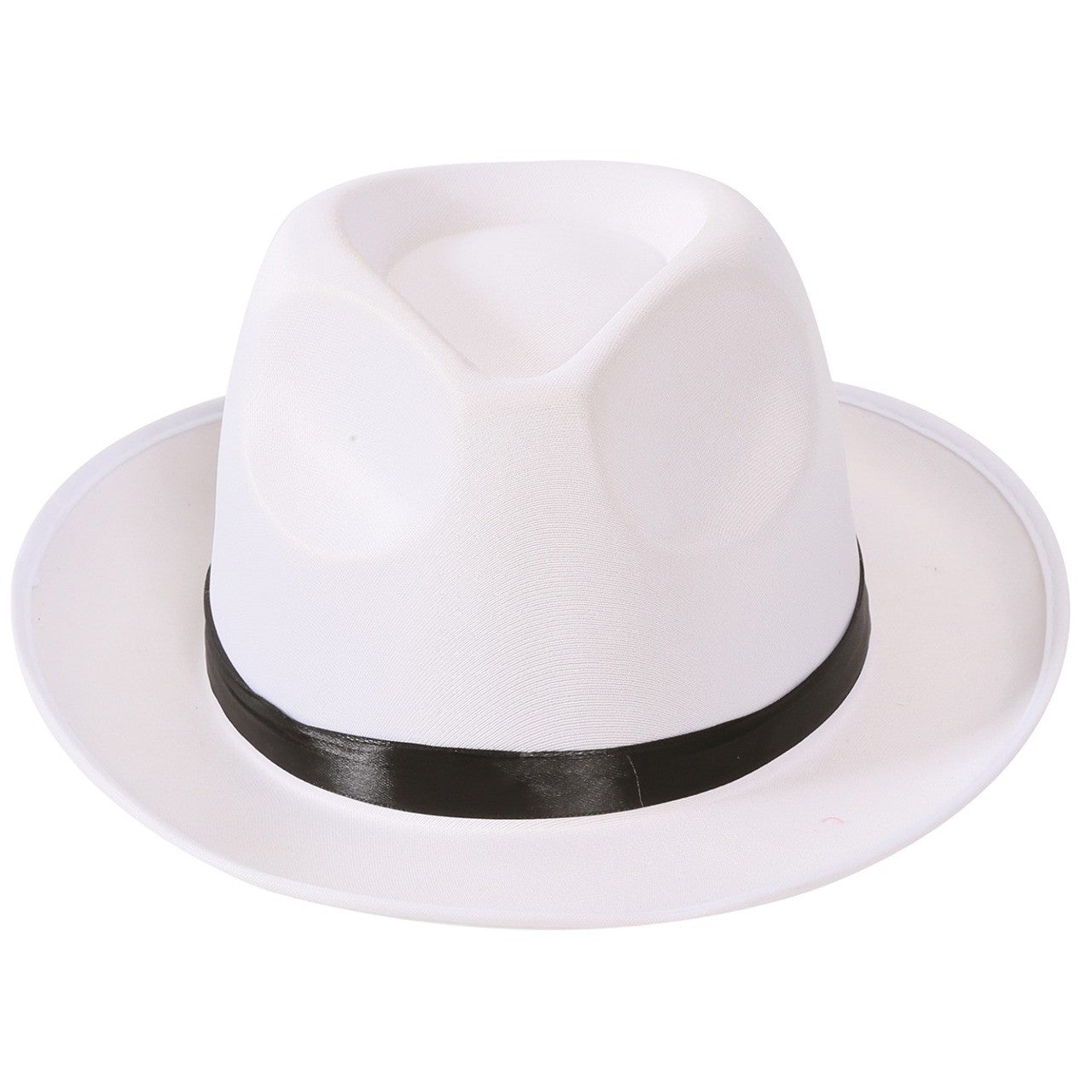 Chapeau de Gangster Blanc de luxe